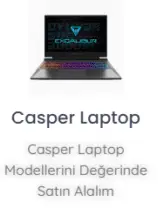 Casper Laptop Alan Yerler